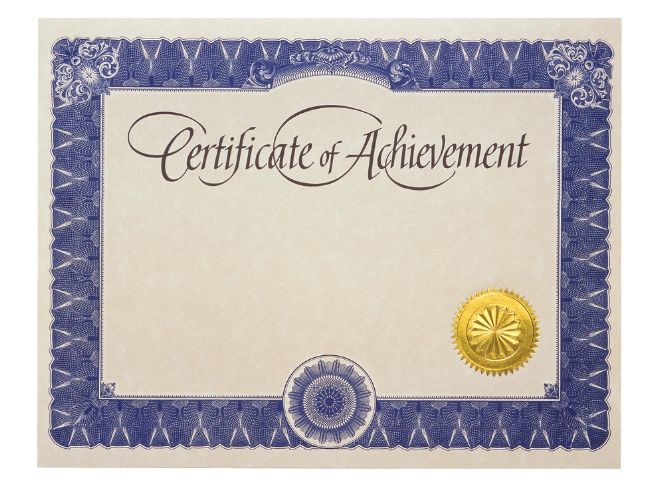 Certificate Printing